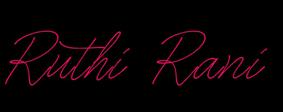 RUTHI RANI logo
