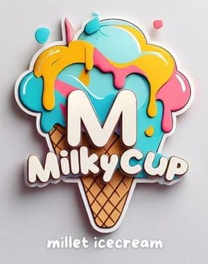 M MilkyCup logo