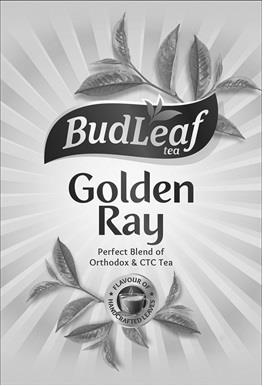 BudLeaf Tea Golden Ray logo