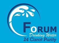 FORUM DRINKING WATER 24 CARAT PURITY logo