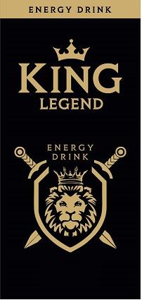 KING LEGEND ENERGY DRINK logo
