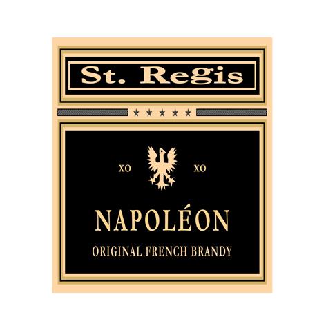 St. Regis XO Napoleon Original French Brandy logo
