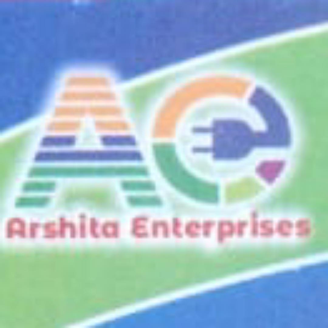 ARSHITA ENTERPRISES WITH DEVICE OF AE logo