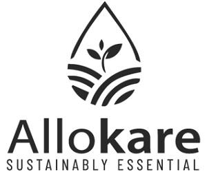 ALLOKARE - Sustainably Essential (With Device) logo