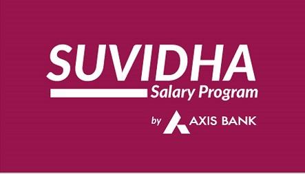 SUVIDHA Salary Program by AXIS BANK logo