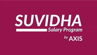 SUVIDHA Salary Program by AXIS logo