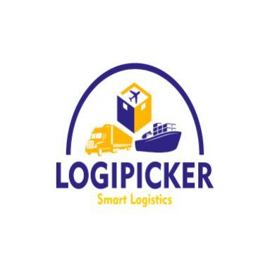 logo in the name of LOGIPICKER SMART LOGISTICS logo