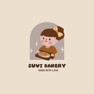 Suvi Bakery - Made With Love logo