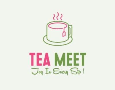 TEA MEET Joy In Every Sip logo
