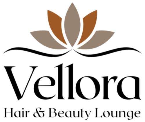 VELLORA HAIR & BEAUTY LOUNGE logo