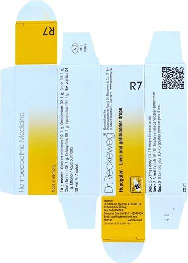 Dr. Reckeweg R7 Label logo