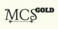 MCS GOLD METAL HARDWARE logo