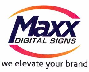 Maxx DIGITAL SIGNS logo
