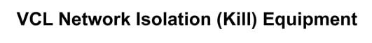 VCL Network Isolation (Kill) Equipment logo