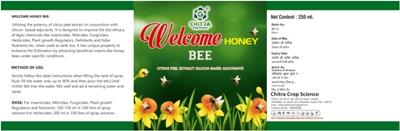 WELCOME HONEY BEE logo