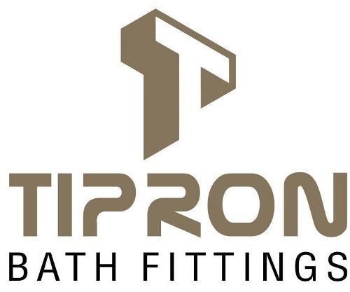 TIPRON BATH FITTINGS WITH DEVICE OF T logo