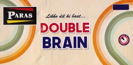 PARAS DOUBLE BRAIN (Label) logo