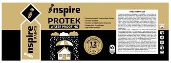 inspire PROTEK WATER PROOFING (LABEL) logo