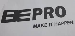 BEPRO MAKE IT HAPPEN logo