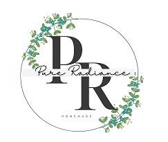 PR PURE RADIANCE (WITH DEVICE) logo