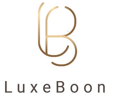 LuxeBoon with logo logo