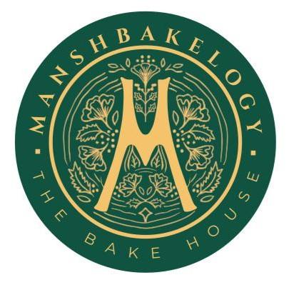 MANSHBAKELOGY - THE BAKE HOUSE - M logo