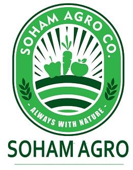SOHAM AGRO (with tagline Soham Agro Co. Always With Nature) logo