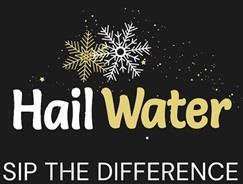 HAIL WATER - SIP THE DIFFERENCE logo