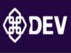 GEOMETRICAL FIGURE WITH DEV (WHITE) logo