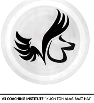 V3 Coaching Institute-"kuch Toh Alag Baat Hai" logo
