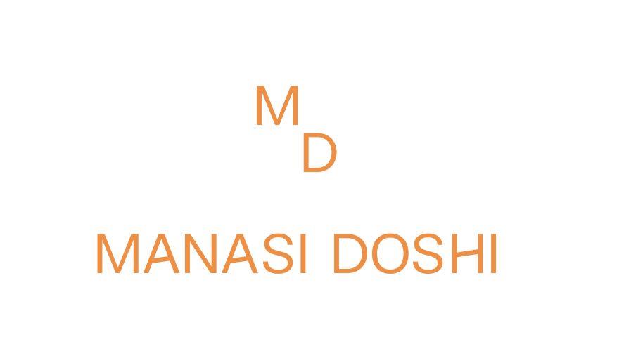DEVICE OF M D ALONG WITH MANASI DOSHI logo