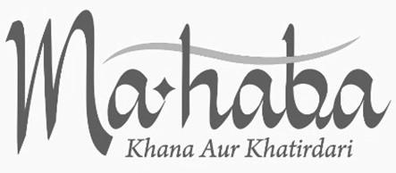 Mahaba With Tagline Khana Aur Khatirdari logo