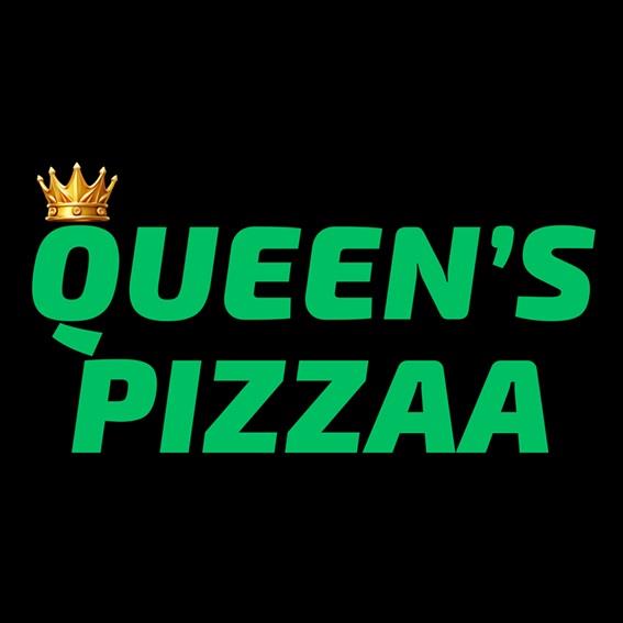 QUEEN'S PIZZAA logo