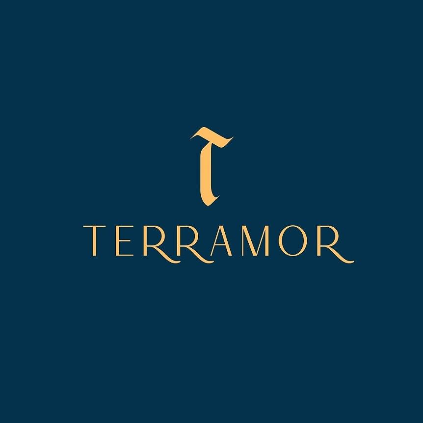 TERRAMOR WITH DEVICE OF T logo