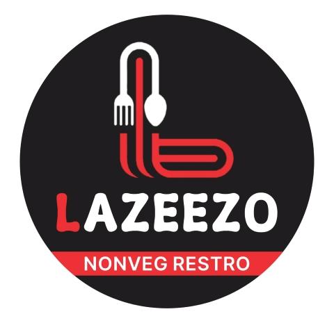 LAZEEZO NONVEG RESTRO with Device of L logo