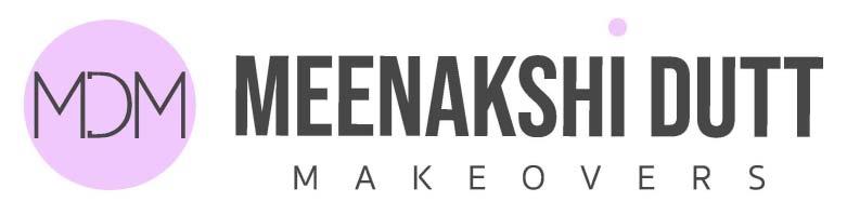 MDM MEENAKSHI DUTT M A K E O V E R S logo