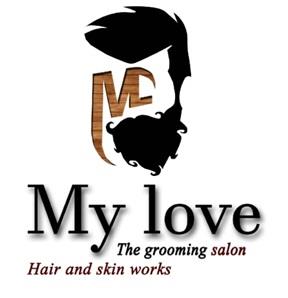 ML My love the grooming salon logo