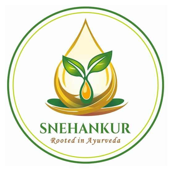SNEHANKUR Rooted in Ayurveda logo