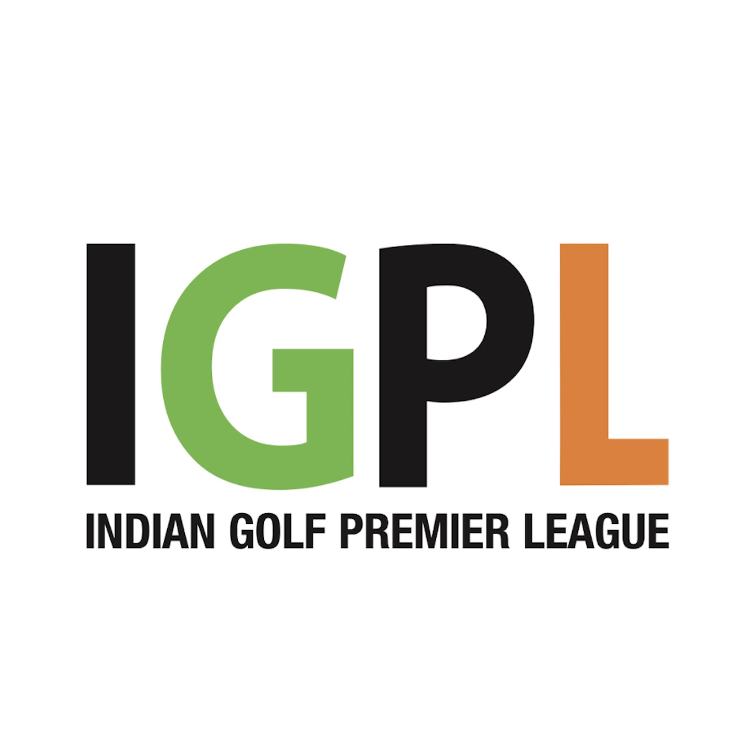 IGPL INDIAN GOLF PREMIER LEAGUE logo