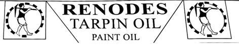 RENODES TARPIN OIL PAINT OIL logo