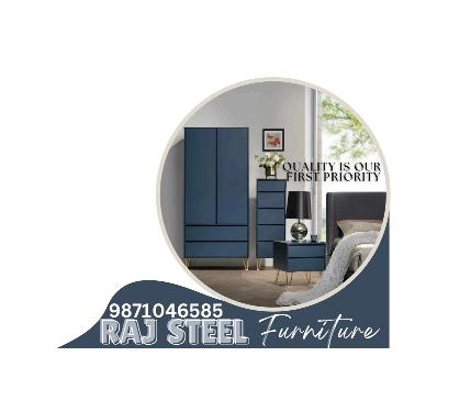 RAJ STEEL FURNITURE (LABEL) logo