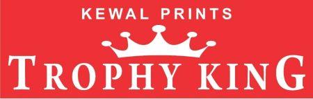 KEWAL PRINTS TROPHY KING WITH DEVICE logo