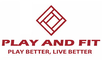 PLAY AND FIT – PLAY BETTER, LIVE BETTER logo