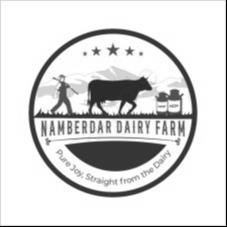 NAMBERDAR DAIRY FARM PURE JOY, STRAIGHT FROM THE DAIRY logo
