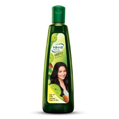 Nihar Naturals Shanti Badam Amla (Device) logo