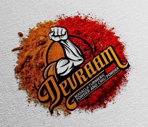 Devraam, MASALLA TURMERIC POWDER AND CHILLI POWDER logo