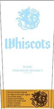 WHISCOTS RARE PREMIUM WHISKY logo