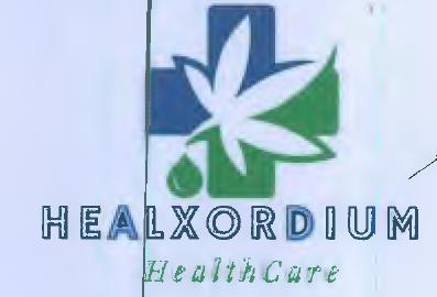 HEALXORDIUM HEALTHCARE (WITH DEVICE) logo