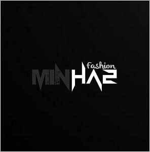 MINHAZ FASHION (With Device) logo