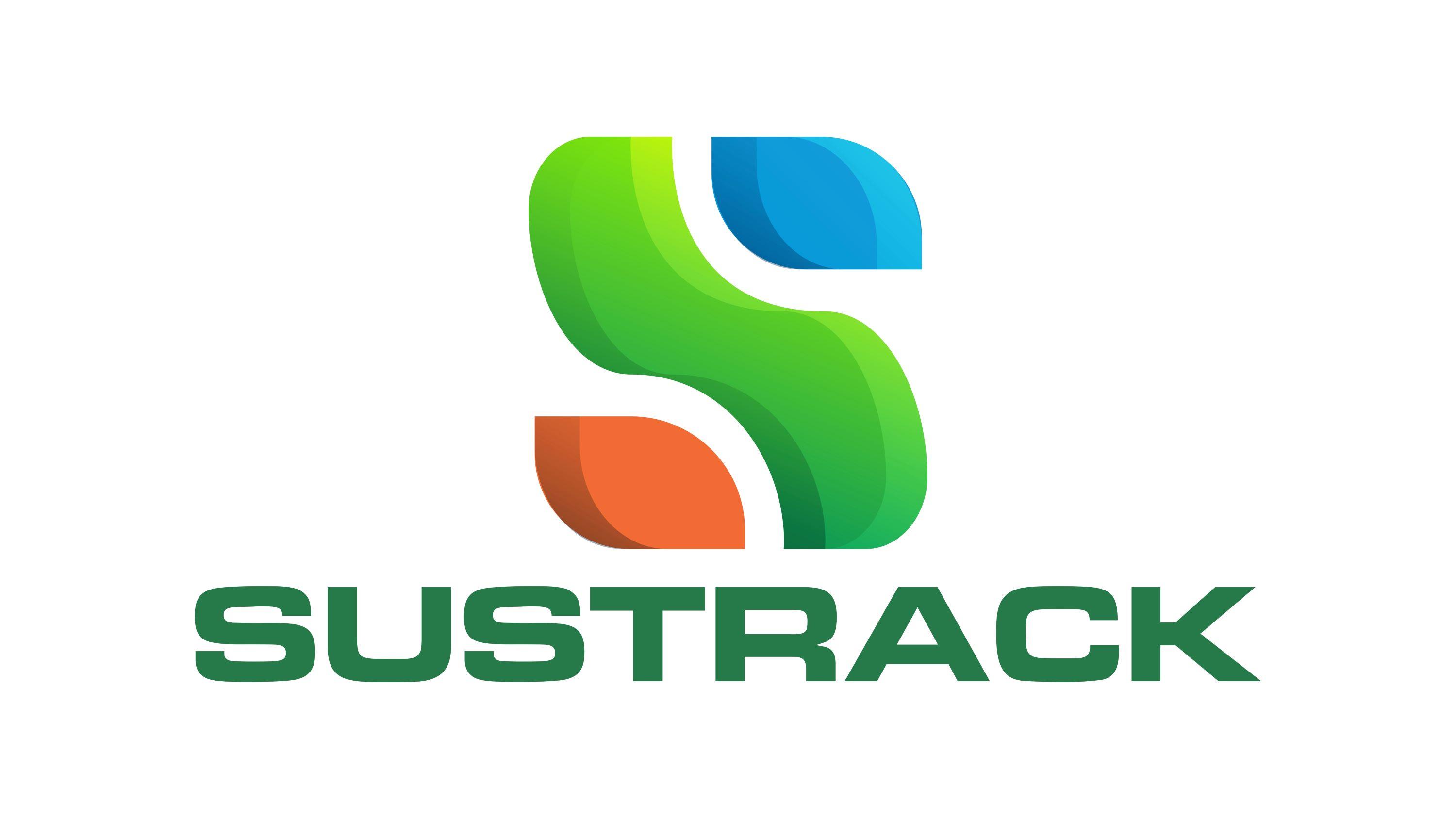 SUSTRACK WITH THE DEVICE OF S logo